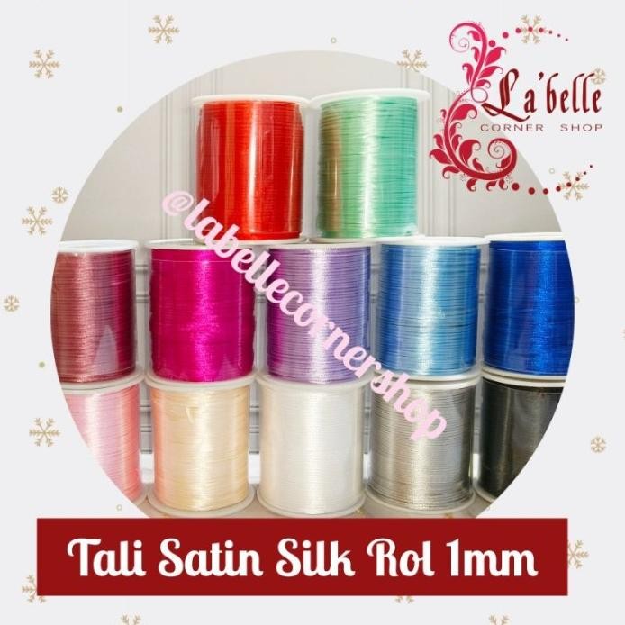 

Tali Satin Silk Rol 1mm (45m) murah