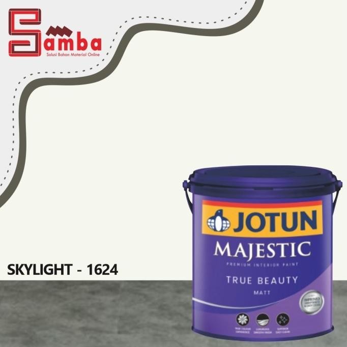 JOTUN MAJESTIC 1624 SKYLIGHT TRUE BEAUTY MATT 20 LTR murah