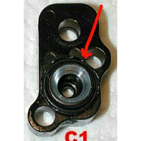O'ring Teflon elastis custom (breech plug), ukuran 12x1mm untuk HW 100 murah