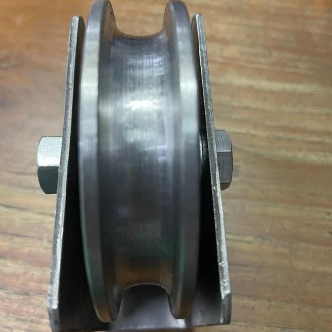 Roda Pagar Stainless 4 Inch New Stok