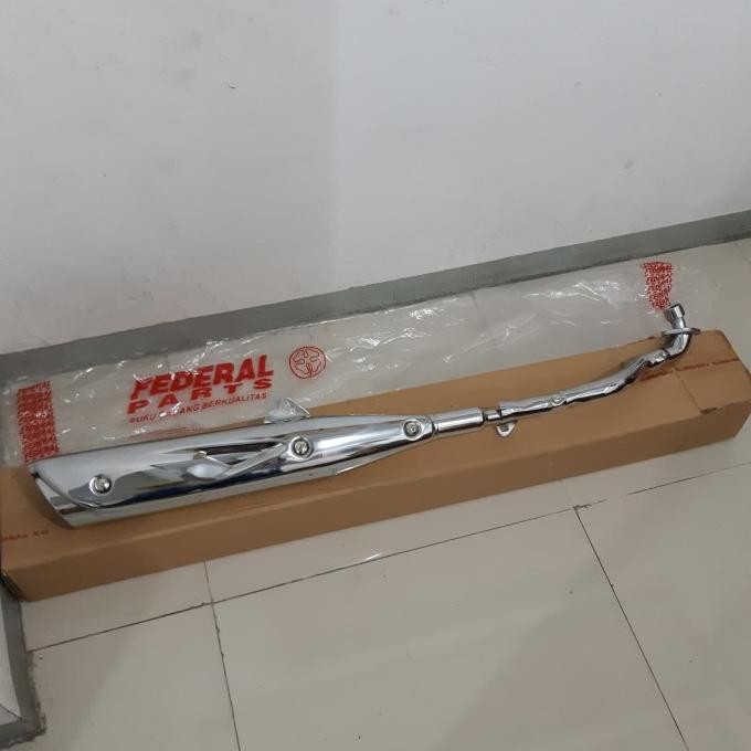 Muffler Knalpot Supra X 125 Lama FP-18300-KTM-2110 Original Federal