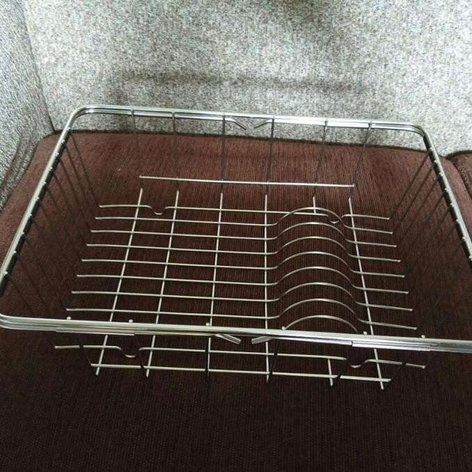 Rak Tirisan Piring Wastafel Cuci Piring Stainless