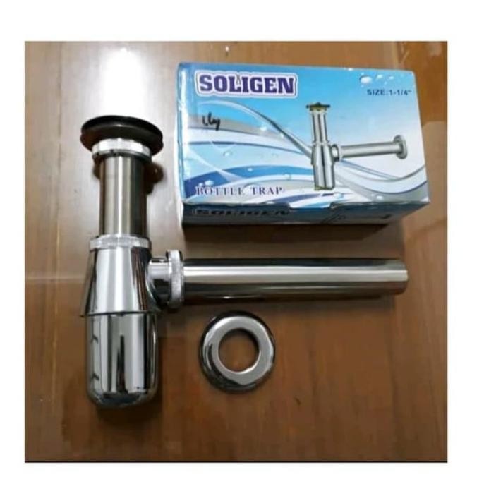 Sifon Botol / Sifon Wastafel Soligen Stainless Forsale