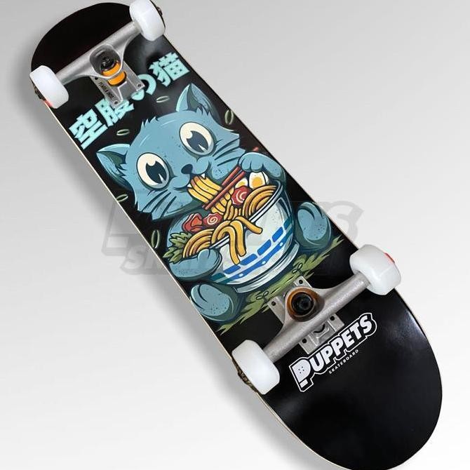 Puppets skateboard Pemula fullset lengkap sketboard original ISW