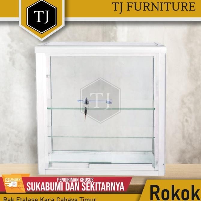 Cahaya Timur Rak Etalase Kaca / Rak Display Rokok / Etalase Warung KOKO