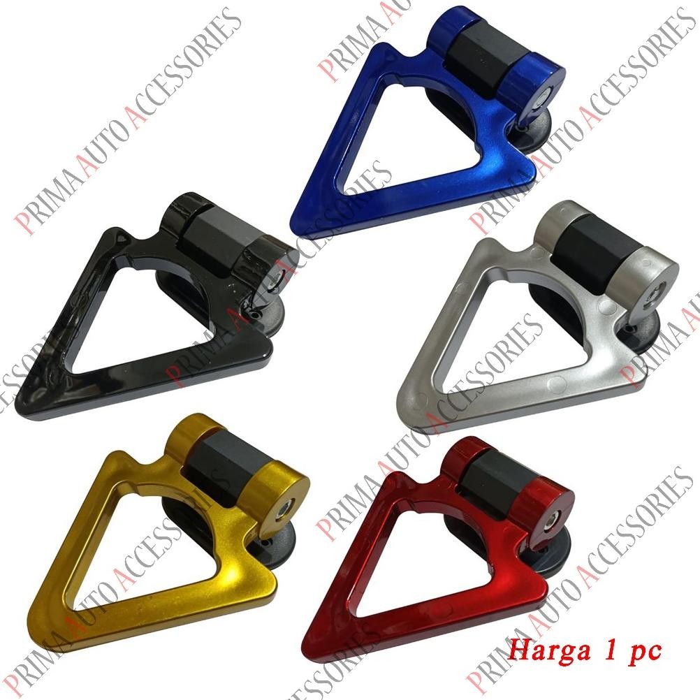 CQ37 Towing Dummy Segitiga Universal Towing Hook Depan / Tali Derek Mobil (Sekedar Variasi) Hemat