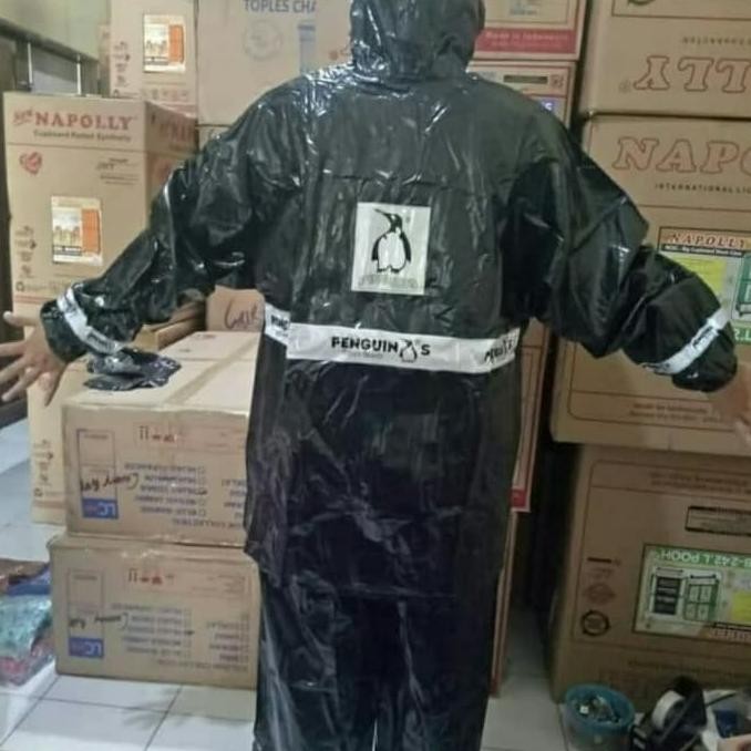 '' Grosir Jas Hujan Penguin Penguins P 333 Jumbo Xxxl Jaket Celana /