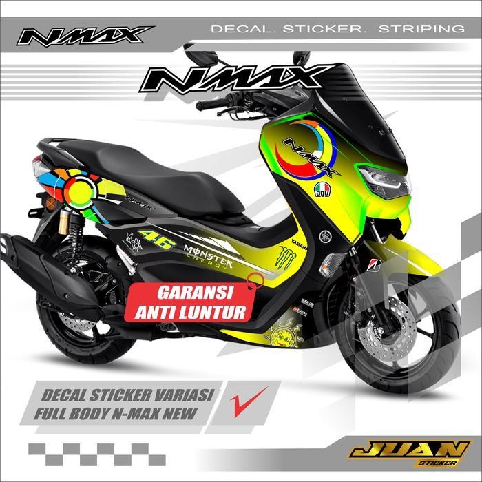 Decal Nmax 2020 2021 2022 - New Stiker Full Blok Nmax 2020 2021 2022 - Stiker Nmax Full Body Terlari