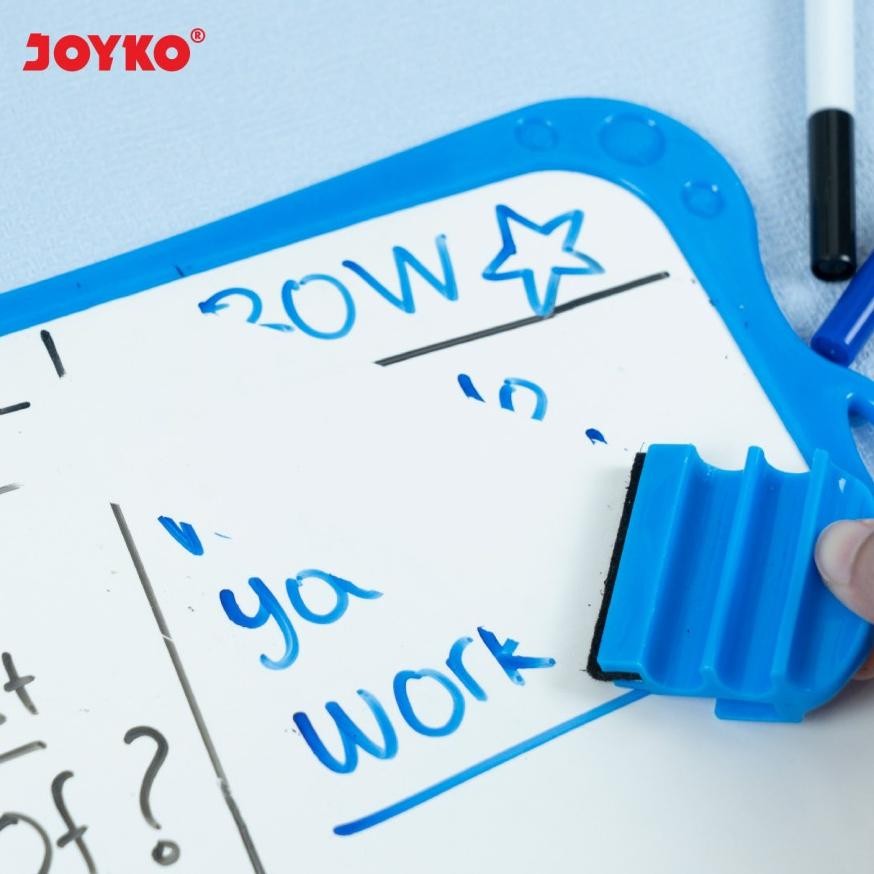 

hj-45 Papan Tulis Putih Set Whiteboard Mini JOYKO WBS-170CO Bonus Spidol & Penghapus Murah