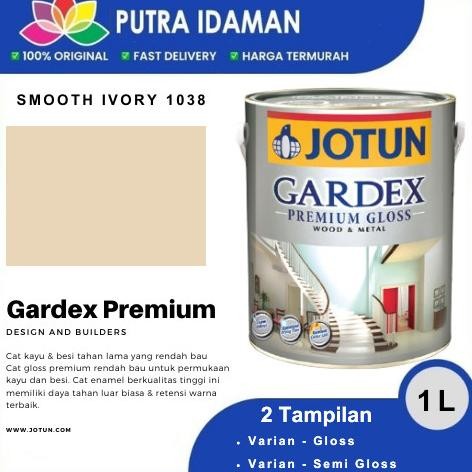 Miliki Jotun Gardex Premium Gloss Besi & Kayu 1L - Smooth Ivory 1038