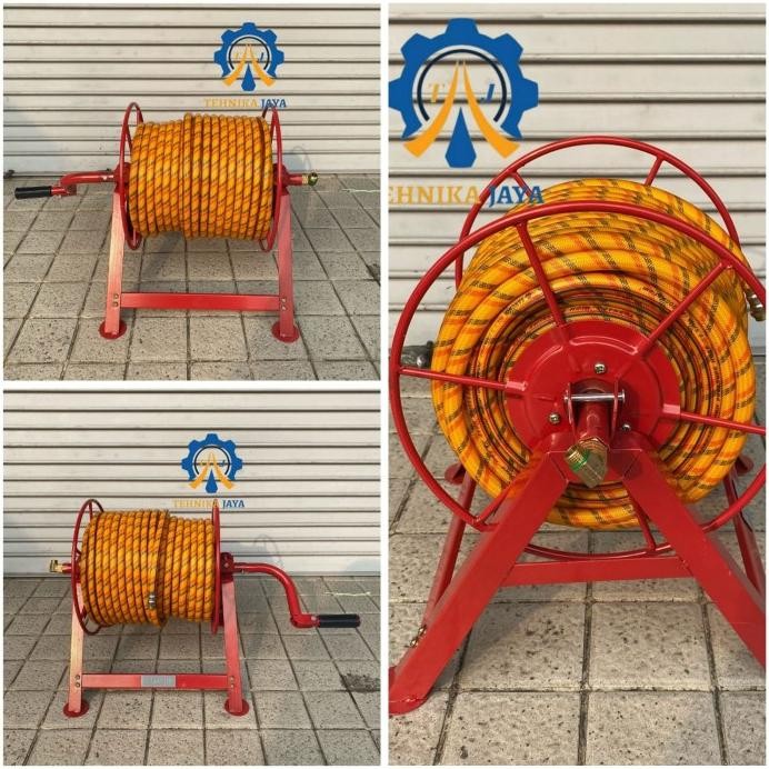 Paket Alat Gulung Selang SANCHIN + Selang Steam murah