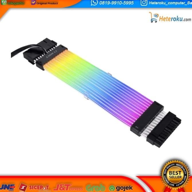 LIAN LI STRIMER PLUS V2 RGB 24 PIN PSU CABLE