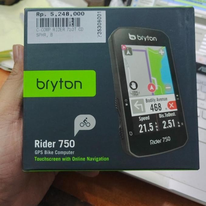Bryton Rider 750 bundling 3 pcs sensor Bryton Garansi Resmi Rodalink .