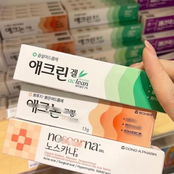 tab [PASTI ORI] acne treatment KOREA DONG A CREAM GEL ANTI JERAWAT  SCAR NODA BEKAS JERAWAT KELOID M