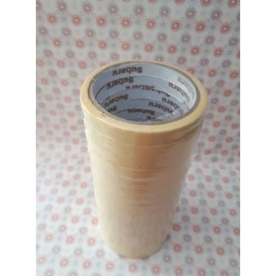 

Lakban Kertas Subaru 1/2inci/Masking Tape 1cm/Isolasi Kertas/selotip/ murah