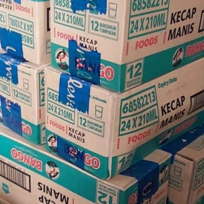 

BANGO Kecap Manis Refill ecer Rp 10.000 / 200ml/265 gr 1 Dus (isi 24) murah