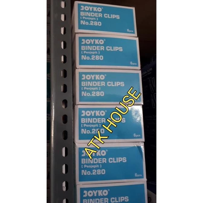 

Binder Clips 280/Klip Kertas/Penjepit Kertas/Klip Hitam/Jepitan Kertas murah