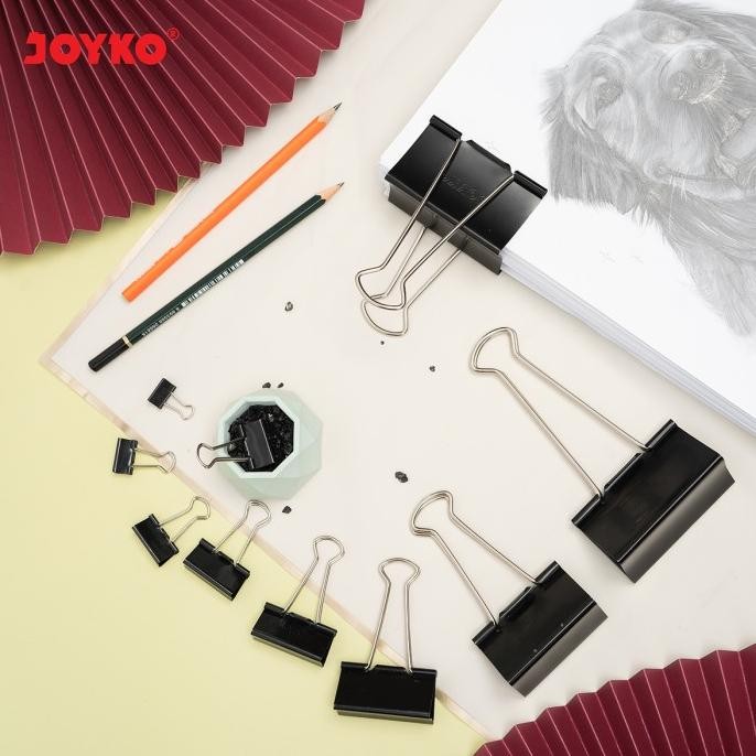 

Joyko Binder Clip 105 107 111 155 200 260 280 / Klip Penjepit Joyko murah