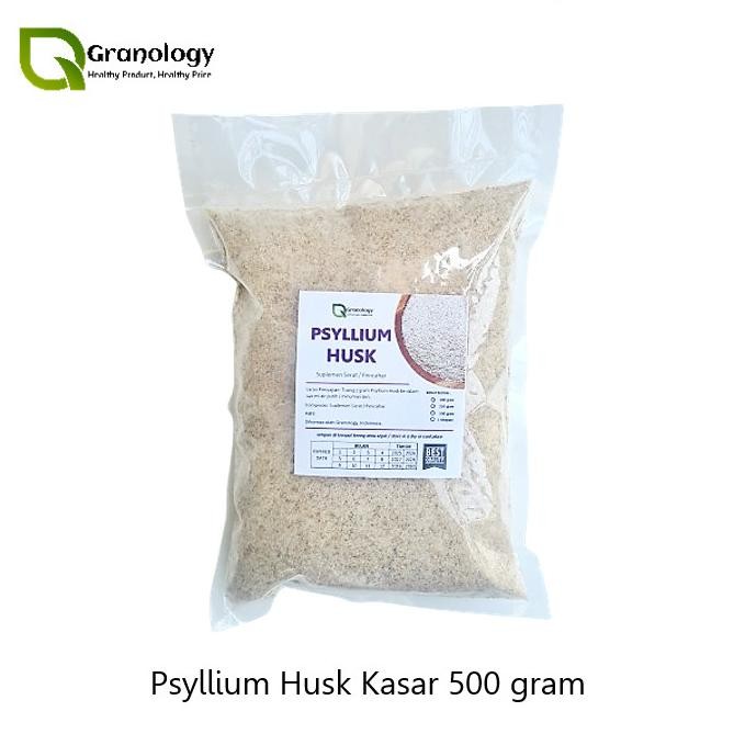 

Psyllium Husk Powder / Bulk Forming Laxative (500 gram) by Granology murah