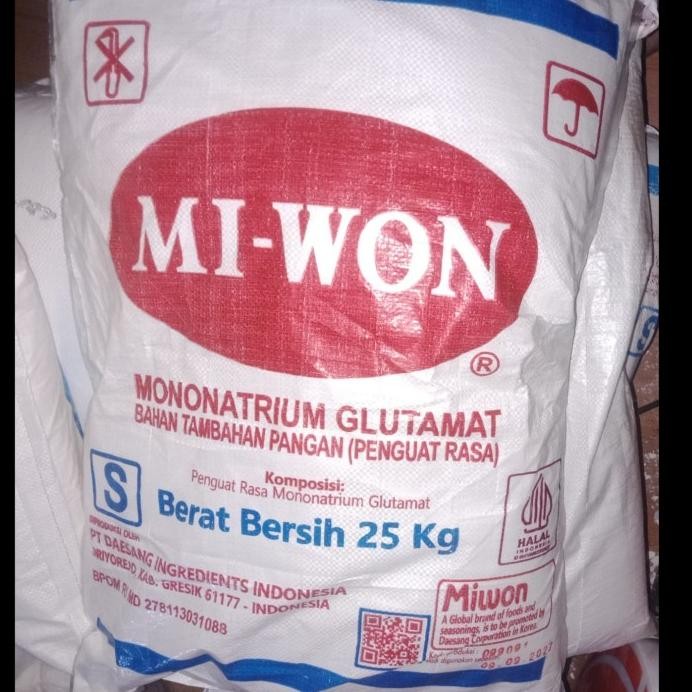 

Miwon / Micin / MSG 25 kg size S murah