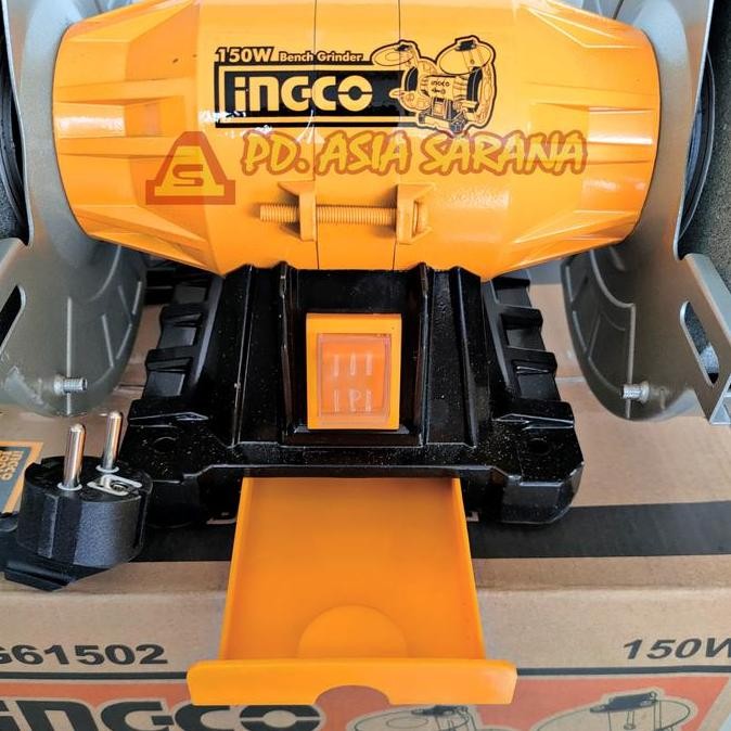 Bench Grinder 6" INGCO BG61502 Listrik Mesin Gerinda Duduk 6 Inch Asah murah