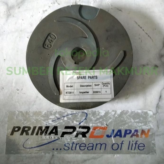 Kipas impeller Tsurumi KTZ 611 Impeller tsurumi KTZ 611 (Chrome) murah