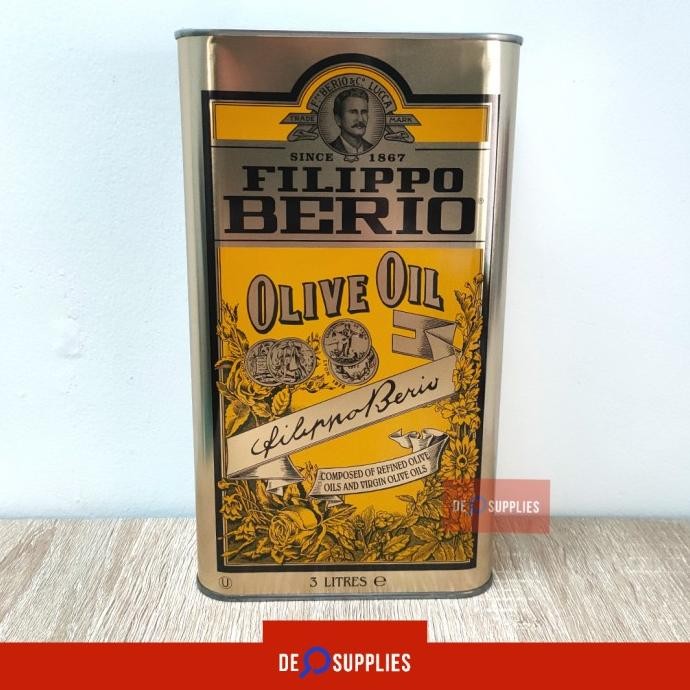 

Filippo Berio Olive Oil 3L - Minyak Zaitun Murni / Pure 3 L Italy murah