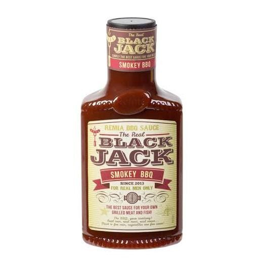 

REMIA BBQ SAUCE THE REAL BLACK JACK SMOKEY BBQ murah