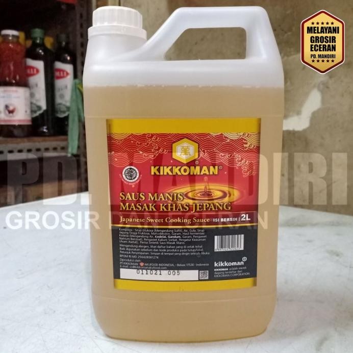 

KIKKOMAN MIRIN SAUS MANIS KHAS JEPANG 2 L murah