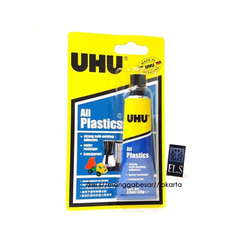 

UHU All Plastics 33 ml ( Lem Plastik ) murah