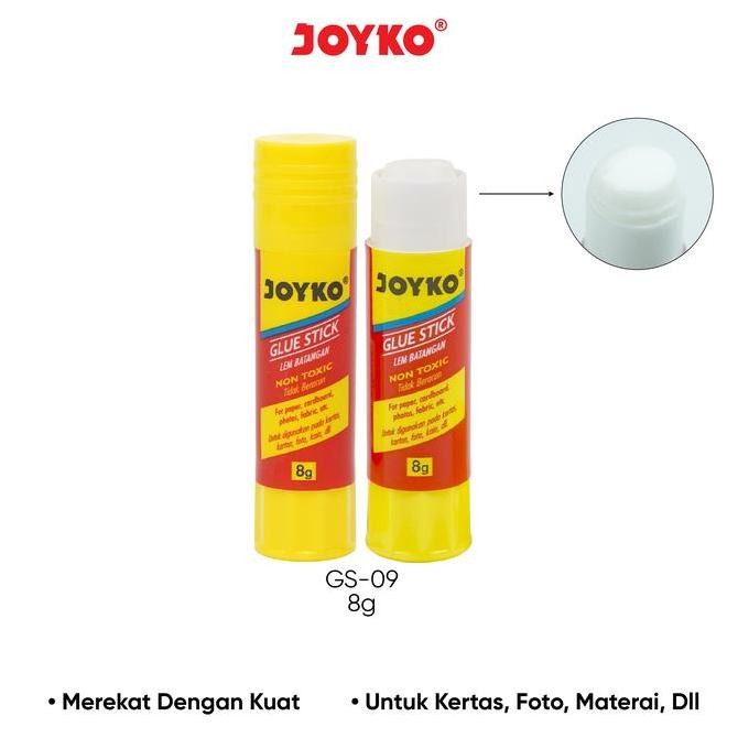 

JOYKO GLUE STICK 8g LEM BATANG STIK JOYKO KECIL GS-09 LUSIN [12PCS] murah
