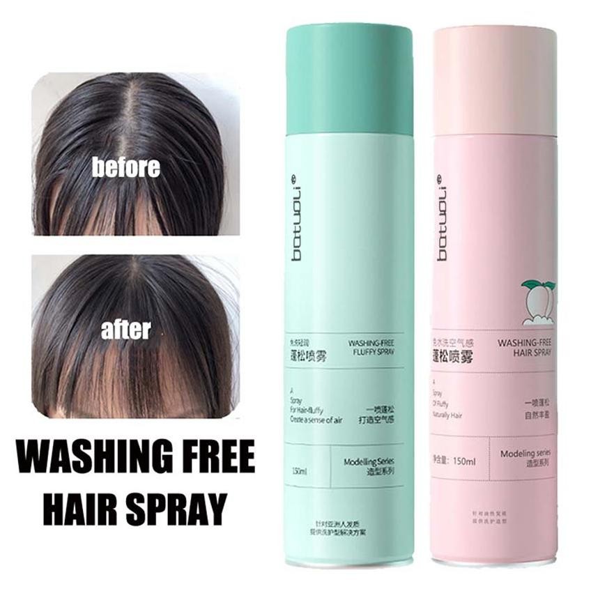 Premium 150 Ml Dry Shampoo Viral / Volumizing Spray Untuk Rambut Lepek / Dry Shampoo Semprotan / Kon