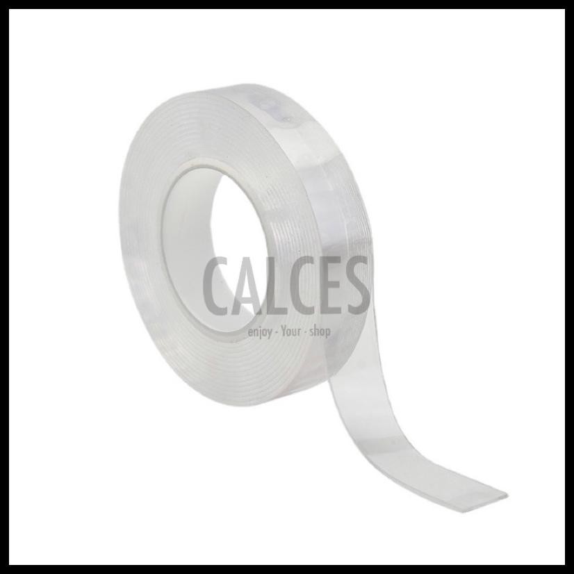 

[CALCES] DOUBLE TAPE NANO SELOTIP BENING 2 SISI SERBAGUNA