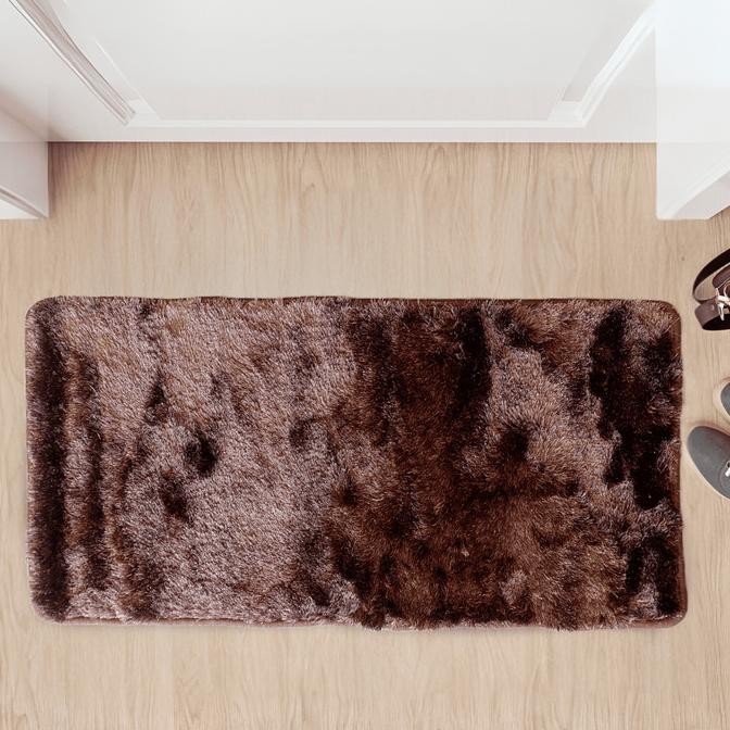Sale Keset Shaggy Polos Tebal Premium Alas Lantai Ruang Tamu Dan Kamar Tidur - 50X100Cm - Mf