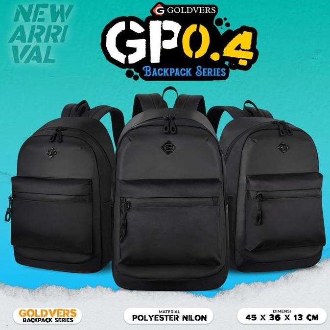 Promo Goldvers Tas Ransel Sekolah Pria Anti Air Tas Laptop 14 Inch - Goldiesbags