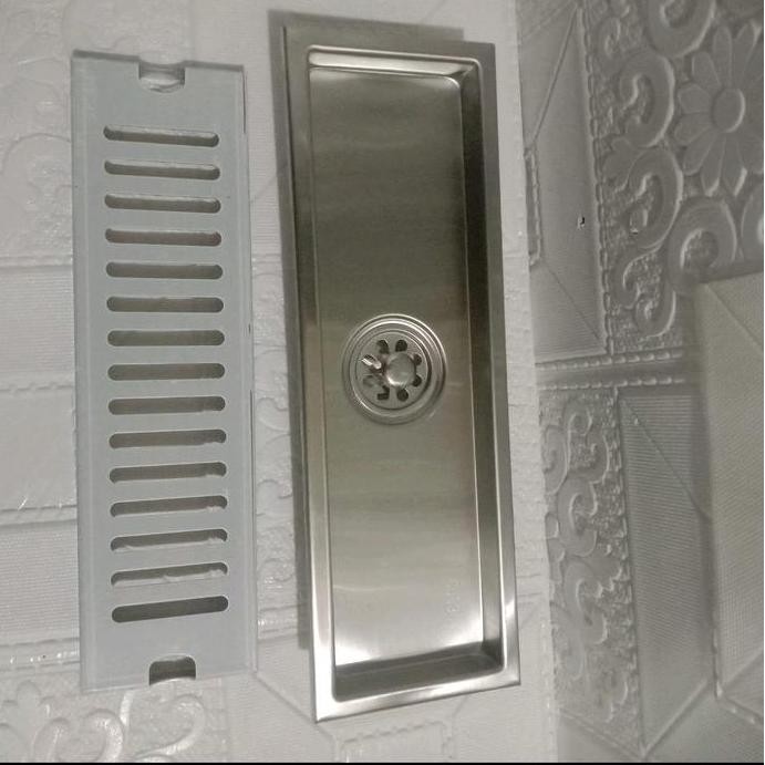Sale Floor Drain Garis Kotak Panjang Stainless / Floor Drain Panjang