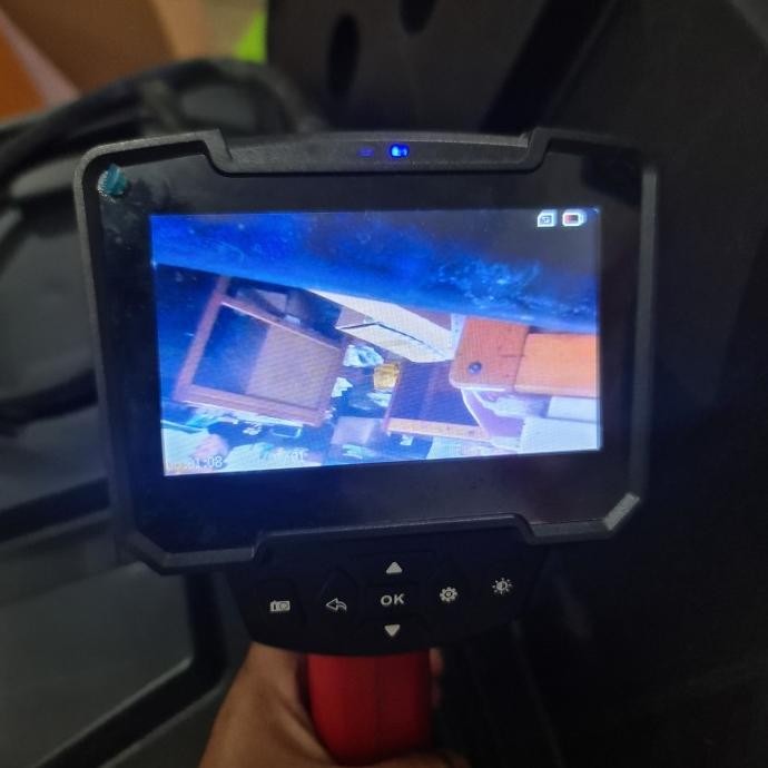 alat cuci AC mobil dengan kamera endoskopi AC evaporator cleaner