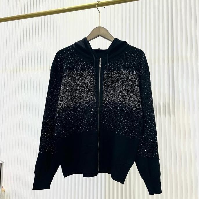 Grosir Jaket Hoodie Rajut Set Celana Kulot Rajut Premium Panjang Wanita Dewasa