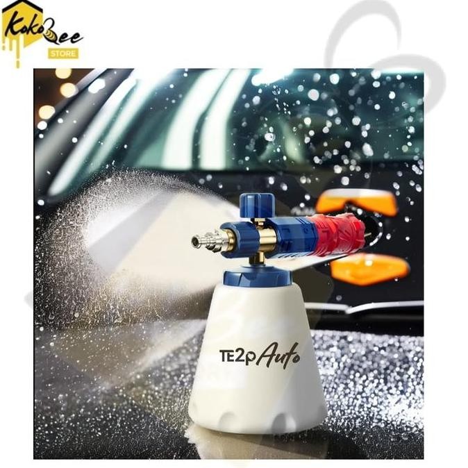 TE2P AUTO Snow Foam Lance 4.0 FREE MESH 5GR Dan ORIFICE 1.25 - Tabung Salju Tembakan Gun Mesin Jet C