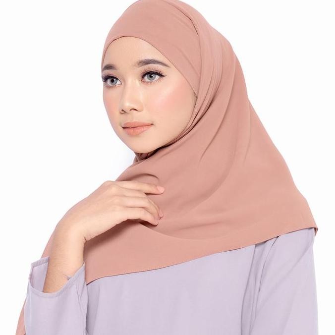 Grosir Zm Zaskia Mecca - Azel Mocca Hijab Instan Segi Empat