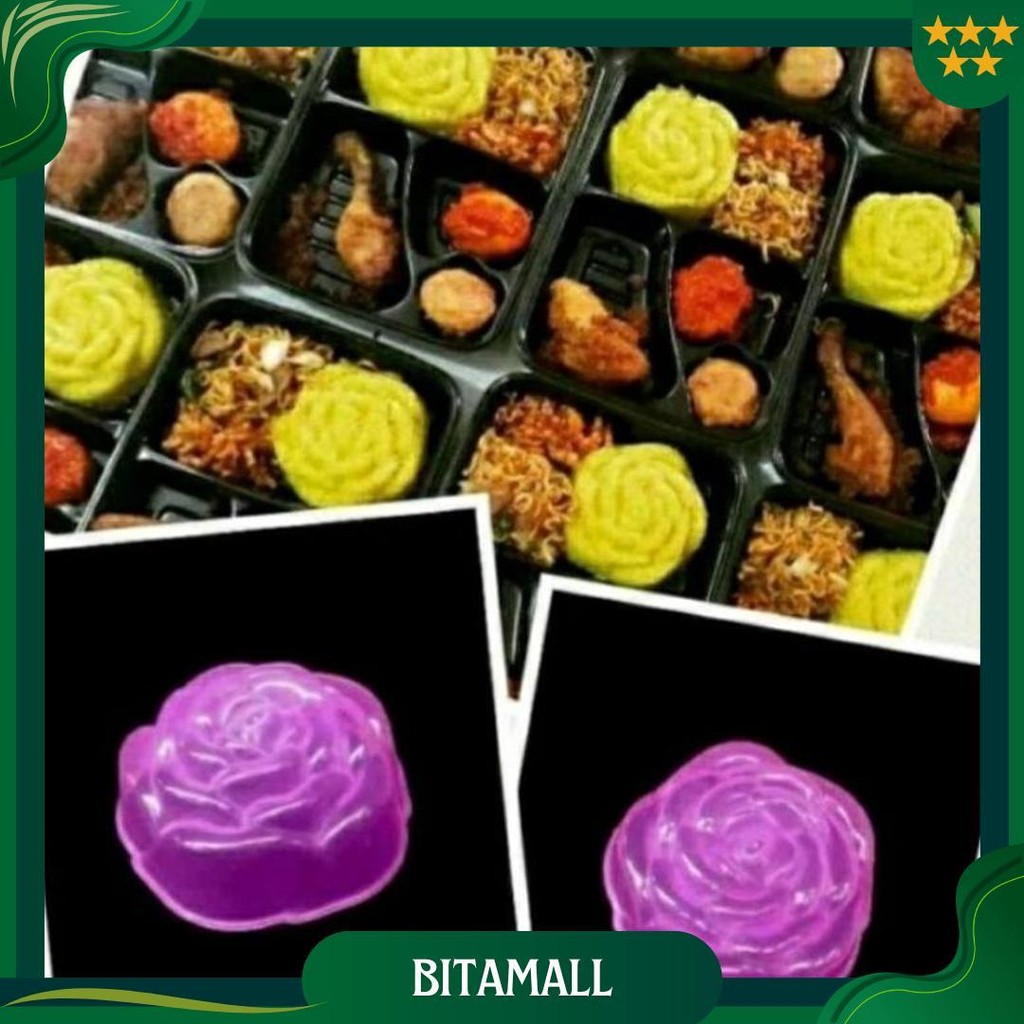 Cetakan Nasi Kuning Nasi Bento Box Karakter Bunga Best Seller