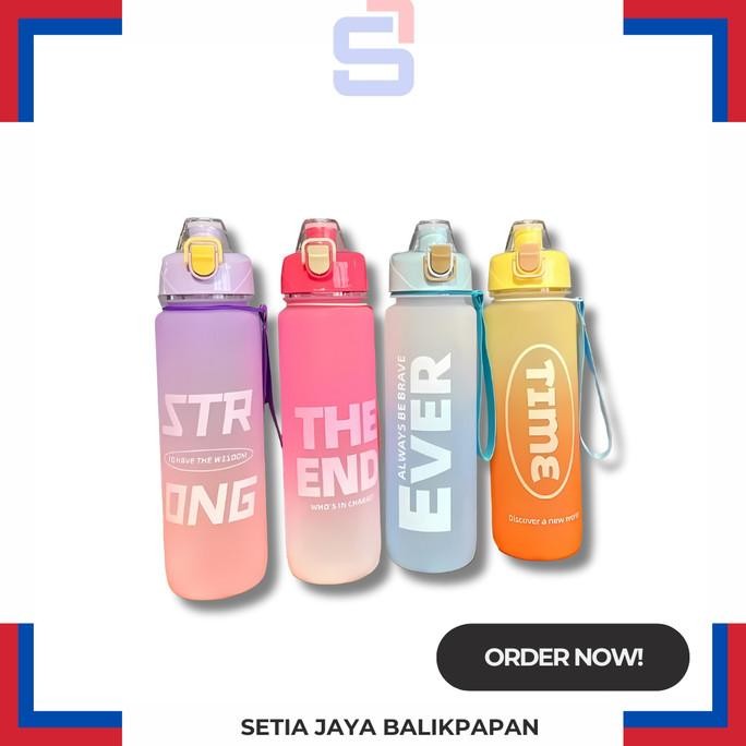 ```````] botol minum pelangi 6/7 1 liter