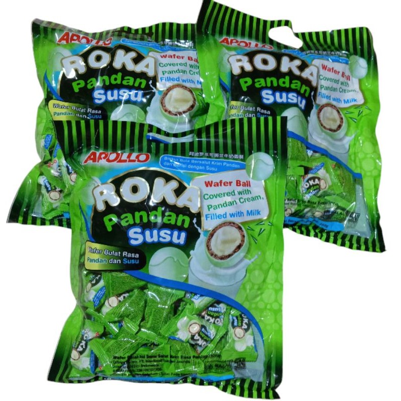 

ROKA PANDAN SUSU WAFER BALL