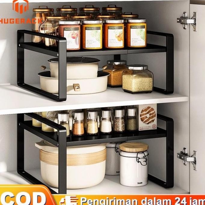 Rak dapur stainless steel Rak microwave Oven Rak lemari dapur Rak