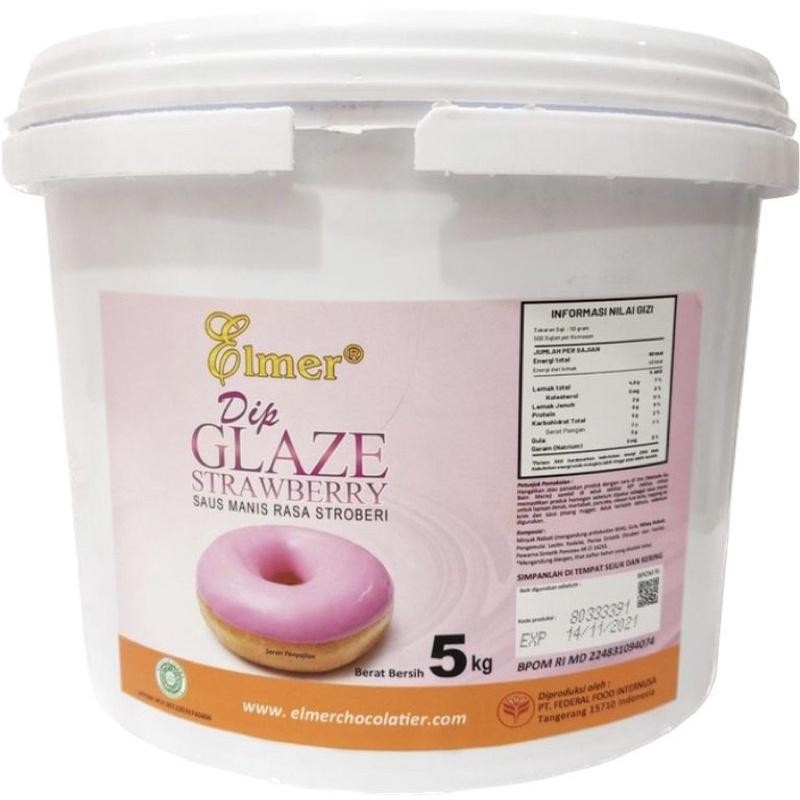 

Elmer Dip Glaze Strawberry 5Kg Termurah Best Quality Asli 100% Original