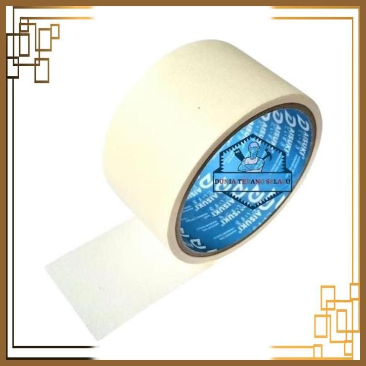 

[DTG] ISOLASI KERTAS 48 MM DAISUKI PUTIH - MASKING TAPE 2 IN GOLD TAPE SOLASI CAT LAKBAN KERTAS 2'' 2IN 48MM X 10YARD