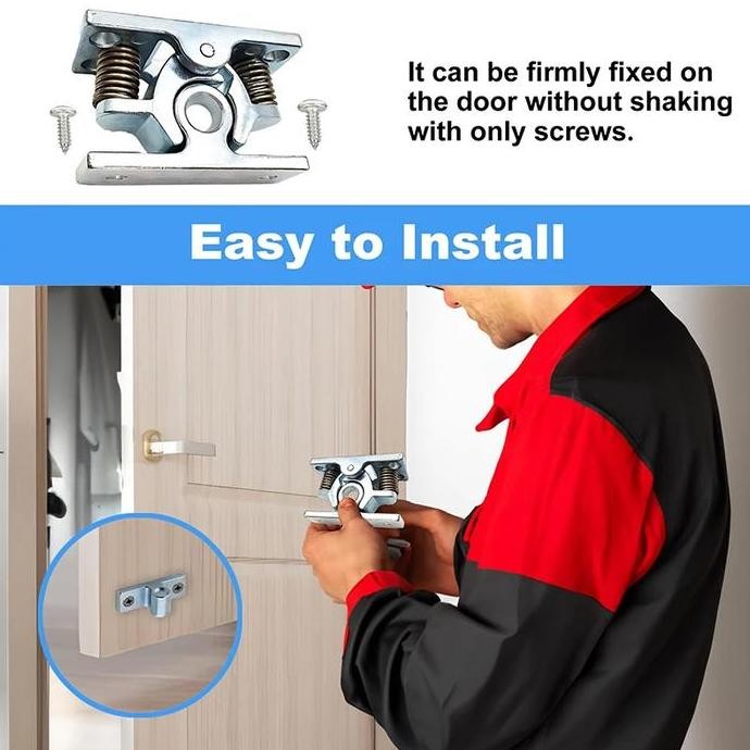 TERBARU Stopper Magnet Door Catch Alloy Capit Udang Heavy Pintu Door