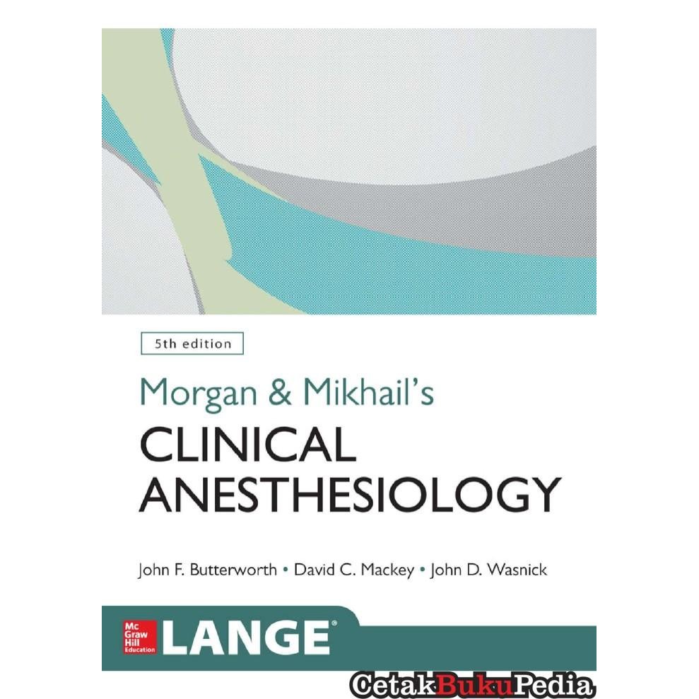 Book Morgan Clinical Anesthesiology 5Th Softcover