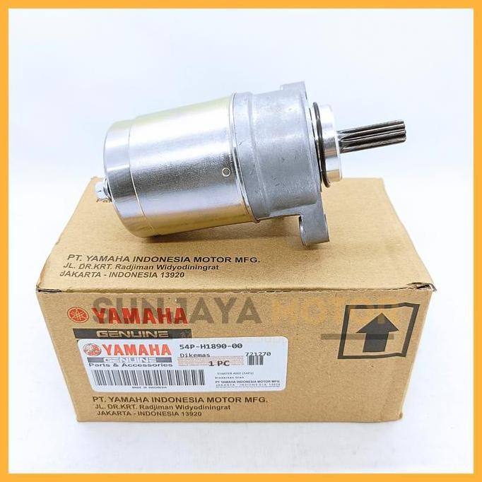 Motor Stater Kualitas Original Yamaha 54P Dinamo Starter Mio J Mio M3 Nmax Old Fino Fi Soul Gt Xride