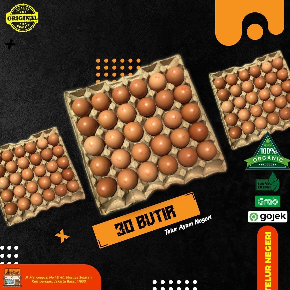 

Wd-54 Telur Ayam Negeri 30 Butir